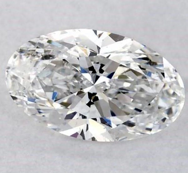 Subtle bow tie effect in a Diamond with a 1.65 length to width ratio