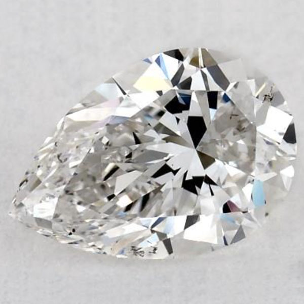 A SI1 Clarity Pear cut Diamond