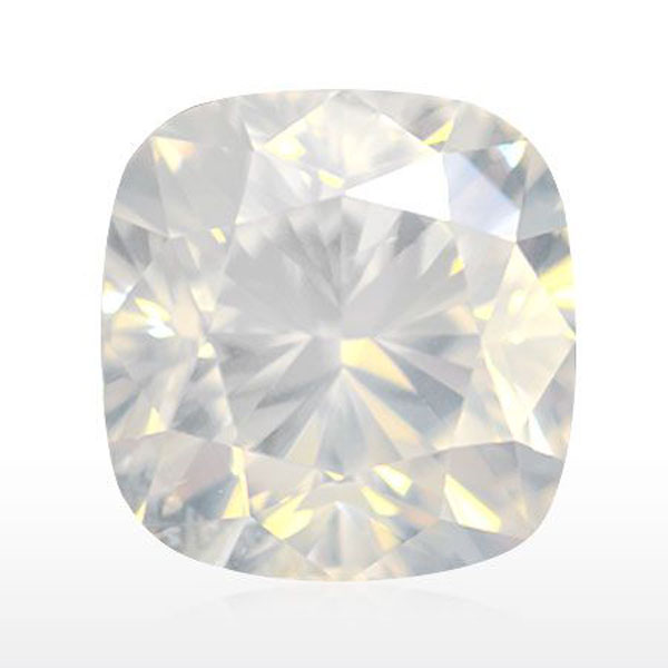 A Cushion Cut White Diamond